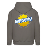 AWESOME Hoodie - asphalt gray