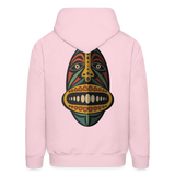 AFRICAN MASK 2 Hoodie - pale pink