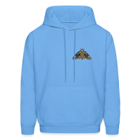 SWEATER HOLES Hoodie - carolina blue