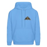 SWEATER HOLES Hoodie - carolina blue