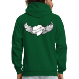 WINGS Hoodie - forest green