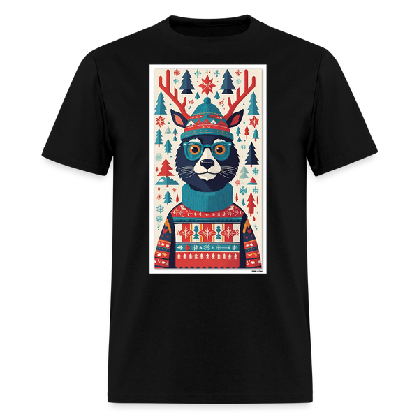 Ugly Sweater Tee - black