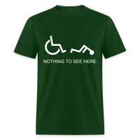 NOTHING TO SEE - forest green