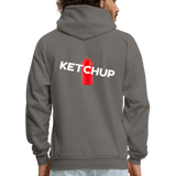 KETCHUP Hoodie - asphalt gray