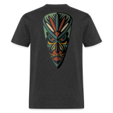 AFRICAN MASK - heather black
