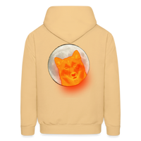 TO THE MOON Hoodie - light yellow