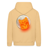 TO THE MOON Hoodie - light yellow
