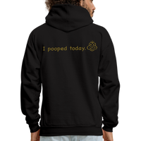 I POOPED Hoodie - black
