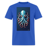 Octopus - royal blue