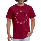 ZODIAC - burgundy