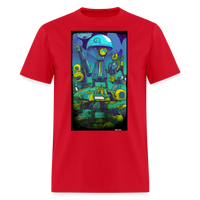 Robot Alien - red
