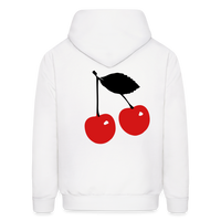 CHERRY TOP Hoodie - white