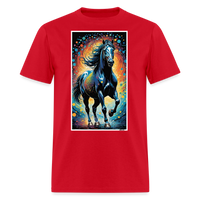 Color Pony - red
