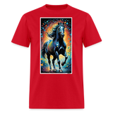 Color Pony - red