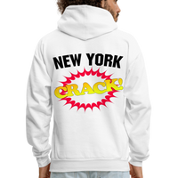 CRACK Hoodie - white