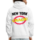 CRACK Hoodie - white