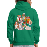 DOG LOVE Hoodie * Fundraiser * - kelly green