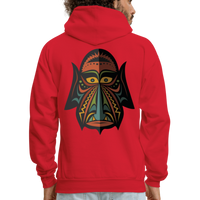 AFRICAN MASK 4 Hoodie - red