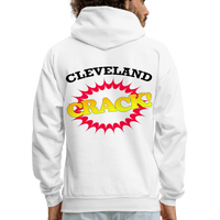 CRACK Hoodie - white