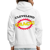 CRACK Hoodie - white