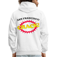 CRACK Hoodie - white