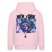 NY Hoodie - pale pink