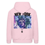 NY Hoodie - pale pink