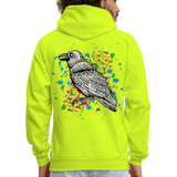 CROWS FEET Hoodie - safety green