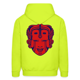 MASK 6 Hoodie - safety green