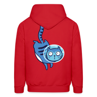 SPACE CAT 6 Hoodie - red