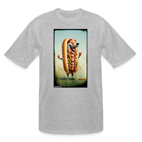 Hot Dog - heather gray