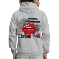 KISS ME  Hoodie - heather gray