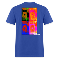 Head Blur - royal blue