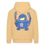 ROBOT 2 Hoodie - light yellow