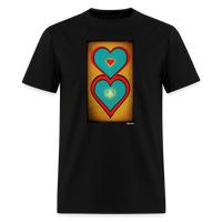 Hearts - black