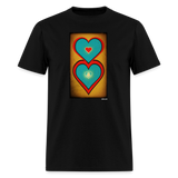 Hearts - black