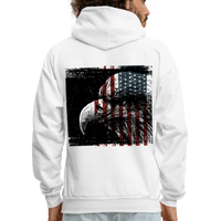 USA Hoodie - white