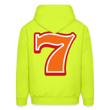 7 Hoodie - safety green