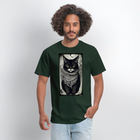 Cat Town - forest green
