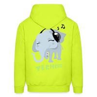 TECHNO 2 Hoodie - safety green