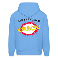 CRACK Hoodie - carolina blue