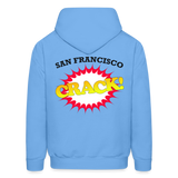 CRACK Hoodie - carolina blue