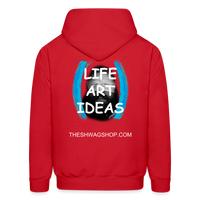 LIFE ART IDEAS Hoodie - red