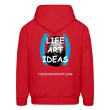 LIFE ART IDEAS Hoodie - red