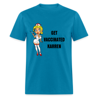 VACCINATED - turquoise