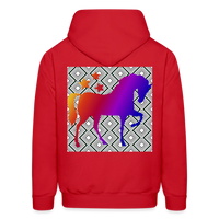 HORSE BACK Hoodie - red