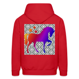 HORSE BACK Hoodie - red