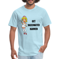 VACCINATED - powder blue