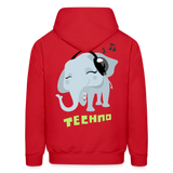 TECHNO 2 Hoodie - red