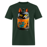 Cat Jar - forest green